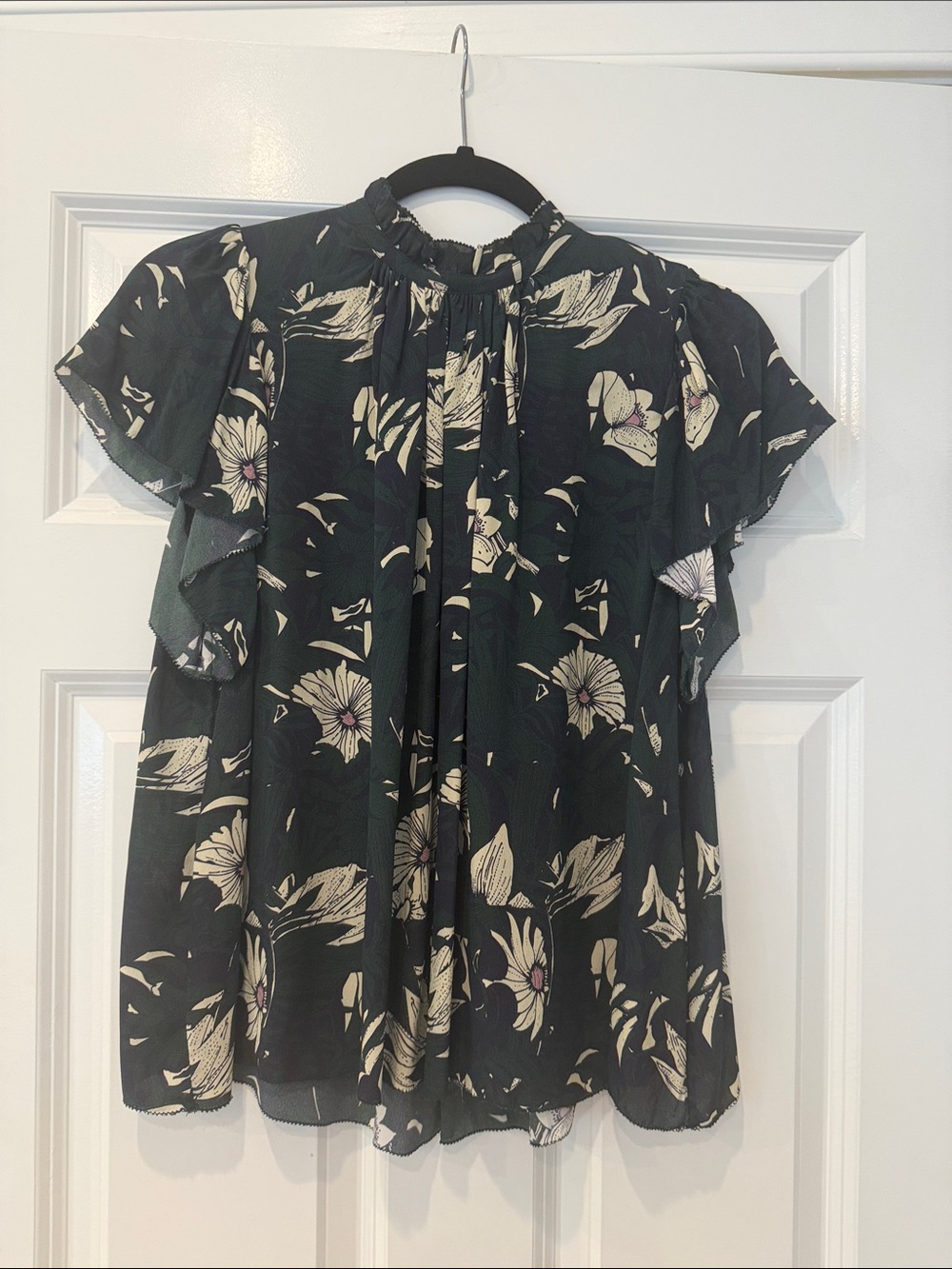 Trovata Birds of Paradis Blouse Size S Excellent Condition